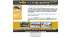 Desktop Screenshot of garfieldequipment.com