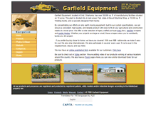 Tablet Screenshot of garfieldequipment.com